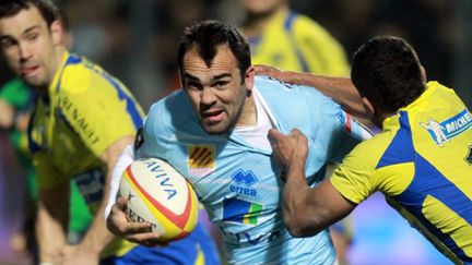 Perpignan a dû s'employer pour arracher la victoire face à Clermont.  (RAYMOND ROIG / AFP)