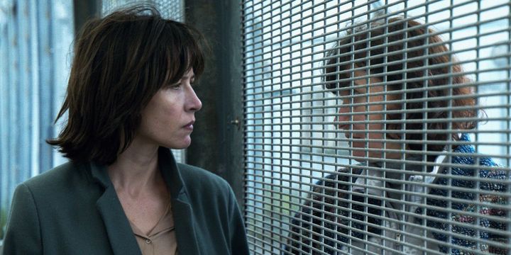 Sophie Marceau et Anne Le Ny dans "La Taularde"
 (t Rouge International - Superprod)