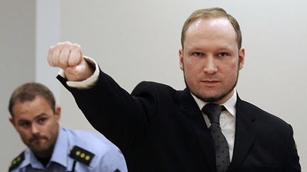 &nbsp; (Anders Breivik pendant son procès en 2012 © Frank Augstein/AP/SIPA)