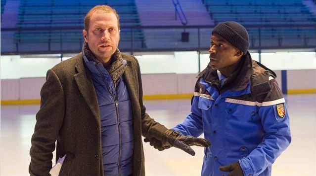 François Damiens et Lucien Jean-Baptiste dans "Je fais le mort" de Jean-Paul Salomé
 (Diaphana Distribution)