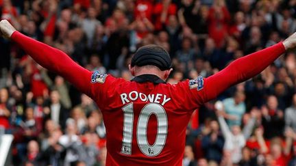 L'attaquant de Manchester United, Wayne Rooney