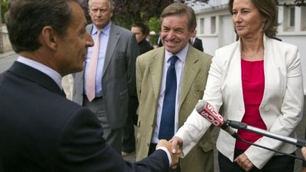 Rencontre Sarkozy-Royal en 2011 (LIONEL BONAVENTURE / POOL / AFP)