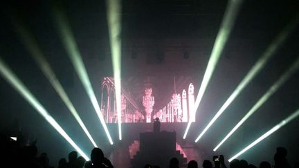 Gesaffelstein le 30 janvier 2014 à l'Olympia
 (LN / Culturebox)