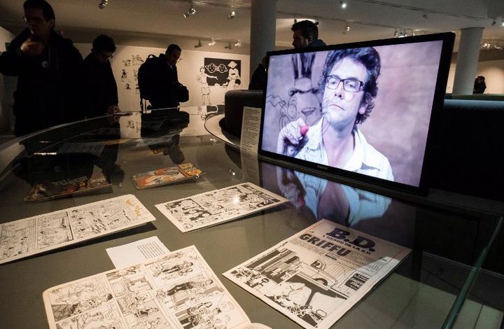 Hommage à Tigous au Musée de la Bande dessinée
 (PIERRE DUFFOUR / AFP)