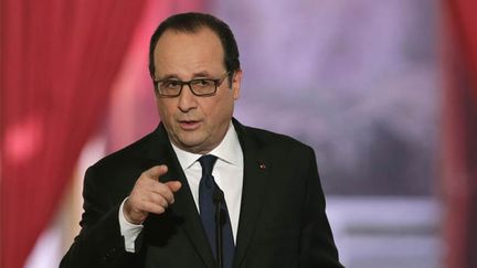 &nbsp; (François Hollande a critiqué le "ni-ni" de l'UMP dans le Doubs © Reuters-Philippe Wojazer)