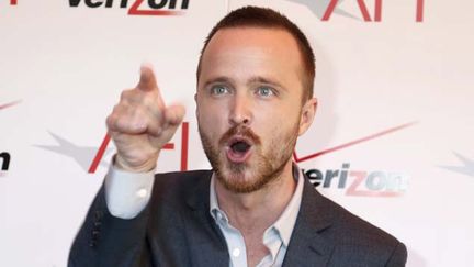 &nbsp; (La blague d'Aaron Paul n'a pas fait rire les fans de Breaking Bad © Reuters-Fred Prouser)