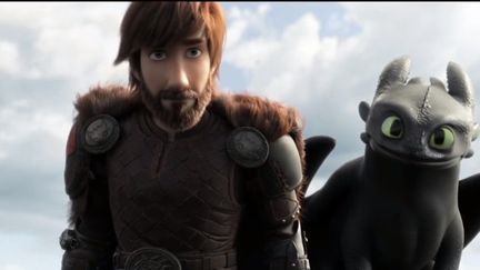 Le troisième volet du film d'animation "Dragon 3 : Le monde caché" sort cette semaine. Une plongée dans l'univers des Vikings et des dragons. (FRANCE 3)