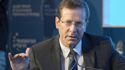 L'homme politique israélien&nbsp;Issac Herzog à Herzliya (Israël), le 22 juin 2017. (JACK GUEZ / AFP)