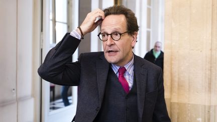 Le patron des députés LREM, Gilles Le Gendre, le 21 janvier 2020 à l'Assemblée nationale, à Paris. (MAXPPP)