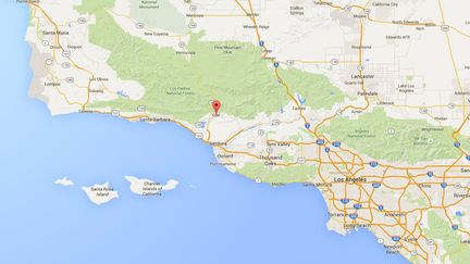 La propriétaire d'une maison d'Ojai (Californie, Etats-Unis) réclame 30 000 dollars de dommage après l'utilisation de son domicile pour tourner un film pornographique. (GOOGLE MAPS)