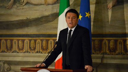 Le président du conseil italien Matteo Renzi le 24 novembre 2015 (BARIS SECKIN / ANADOLU AGENCY)