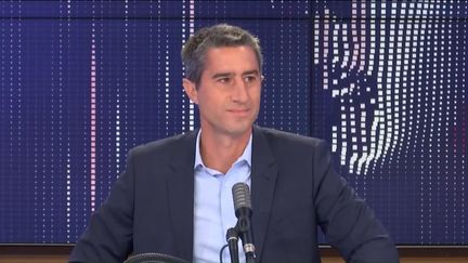 François Ruffin, député LFI de la Somme, était l'invité du "8h30 franceinfo", mercredi 23 septembre 2020. (FRANCEINFO / RADIOFRANCE)