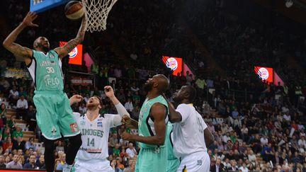 Le CSP Limoges face à Pau-Orthez (Pro A). (STEPHANE LEF?VRE / MAXPPP)