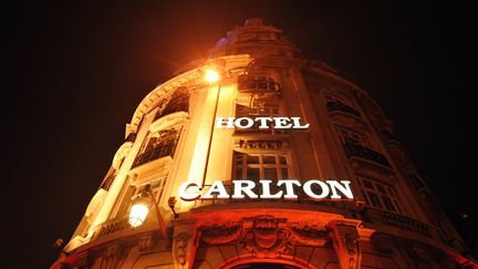 L'h&ocirc;tel Carlton &agrave; Lille, le 17 octobre. (PHILIPPE HUGUEN/AFP)