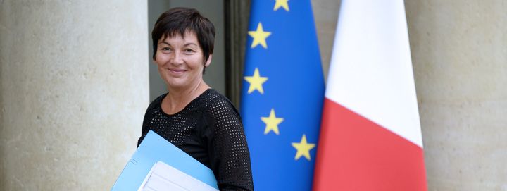 Annick Girardin, le 27 août 2014, à l'Elysée. (BERTRAND GUAY / AFP)