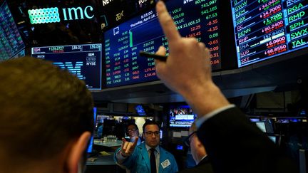 Salle du New York Stock Exchange (NYSE) à New York. Photo d'illustration. (AFP)