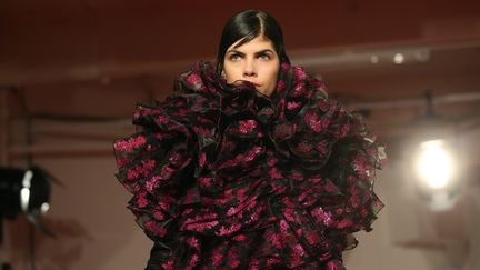 16Arlington&nbsp;pap féminin automne-hiver 2020-21 à la London Fashion Week, le 14 février 2020 (ISABEL INFANTES / MAXPPP)