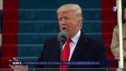 La première année de Donald Trump à la Maison-Blanche