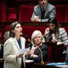 La ministre de l'Education nationale Amélie Oudéa-Castéra, le 17 janvier 2024, lors de la séance des questions au gouvernement à l'Assemblée nationale, à Paris. (XOSE BOUZAS / HANS LUCAS)