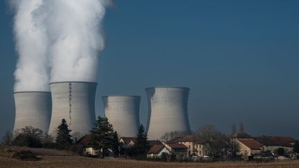 The Bugey nuclear power plant, in Ain, January 25, 2022. (JEAN-PHILIPPE KSIAZEK / AFP)