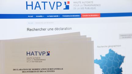 La Haute Autorité pour la transparence de la vie publique (HATVP) a remplacé en 2013 la commission pour la transparence financière de la vie politique. (BERTRAND GUAY / AFP)