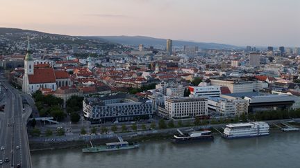 Vue panoramique de Bratislava en Slovaquie, en mai 2023 (LUDOVIC MARIN / AFP)