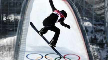 Le tremplin du Big Air à Pyeongchang (KIRILL KUDRYAVTSEV / AFP)