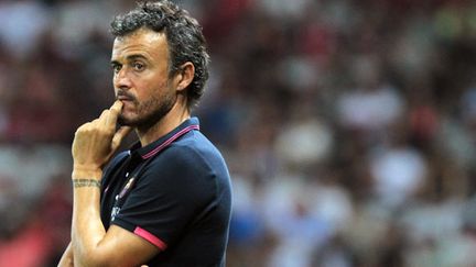 L'entraîneur du FC Barcelone, Luis Enrique