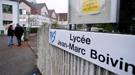 Le drame s'est produit le 8 octobre 2012 au sein du lyc&eacute;e Jean-Marc Boivin de&nbsp;Chevigny-Saint-Sauveur (C&ocirc;te-d'Or). (ARNAUD FINISTRE / AFP)