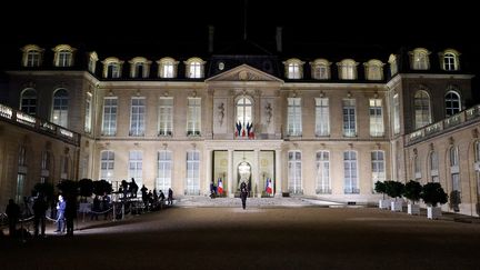 Le palais de l'Elysée, en novembre 2021. (LUDOVIC MARIN / AFP)