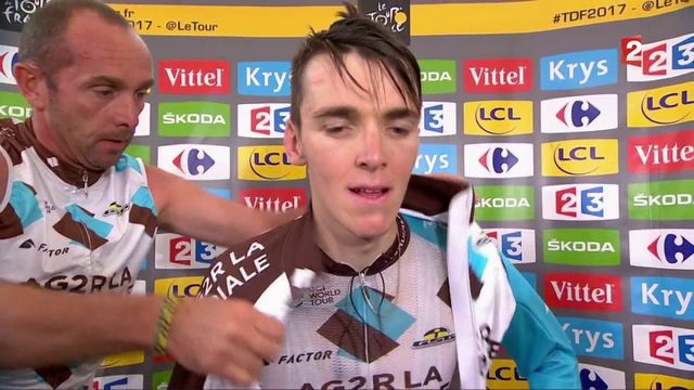 Première réaction de Bardet après sa victoire à Peyragudes