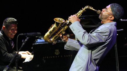 Le saxophoniste Kenny Garrett à Guadalajara, Mexique 2011
 (AFP / LUIS FERNANDO MORENO)