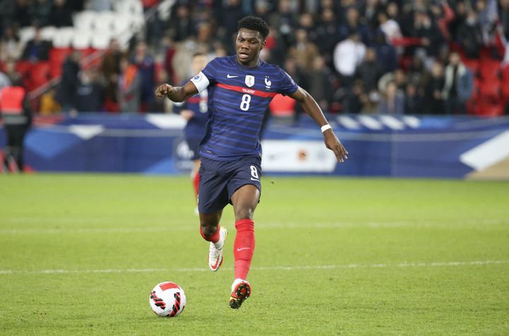 Aurélien Tchouaméni lors de France-Kazakhstan, le 13 novembre au Parc des Princes (JEAN CATUFFE / JEAN CATUFFE)