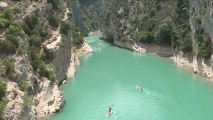 Pénurie d’eau : la sécheresse assèche le lac de Sainte-Croix