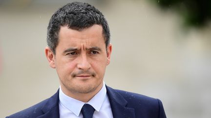 Le ministre de l'Action et des Comptes publics Gérald Darmanin à la sortie du Conseil des ministres à l'Elysée, le 19 juillet 2017. (MARTIN BUREAU / AFP)