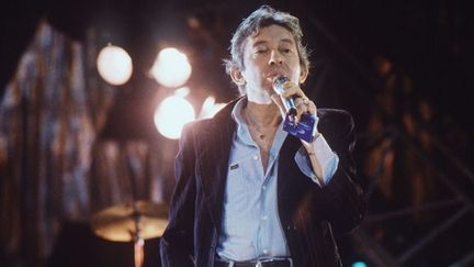 Serge Gainsbourg le 4 novembre 1985 sur Canal+
 (Pascal Georges / AFP)