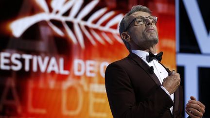 Lambert Wilson lors de la cérémonie de clôture du Festival de Cannes 2014
 (VALERY HACHE / AFP)