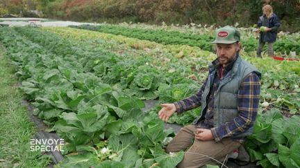 Envoyé spécial. Jean-Martin Fortier, l'agriculteur qui prône "un retour en avant" grâce aux méthodes du passé (ENVOYÉ SPÉCIAL  / FRANCE 2)