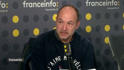 Olivier Blond, président de l’association Respire, le 22 février 2019. (RADIO FRANCE / FRANCEINFO)