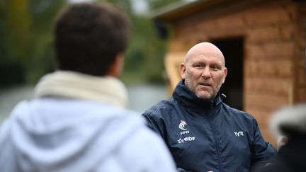 Stéphane Lecat, à Compiègne, en 2020. (FRANCK FIFE / AFP)