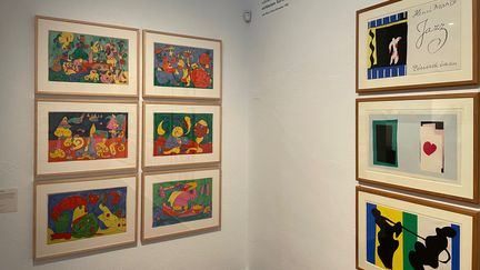 Miró et Matisse sont exposés côte à côte à la Fondation Miró à Barcelone (HENRY DE LAGUERIE / FRANCEINFO / RADIOFRANCE)