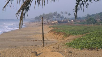 Une plage de San Pedro (sud-ouest de la Côte d'Ivoire) (EYE UBIQUITOUS / REX FE/REX/SIPA / EYE)