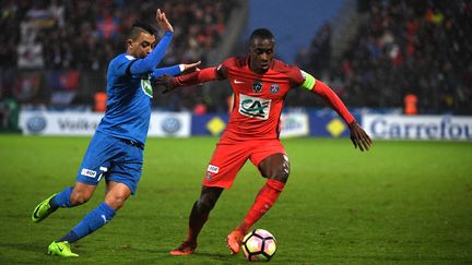 Blaise Matuidi (PSG) face à Niort (XAVIER LEOTY / AFP)