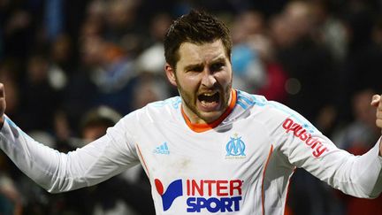 L'attaquant marseillais André-Pierre Gignac  (BORIS HORVAT / AFP)