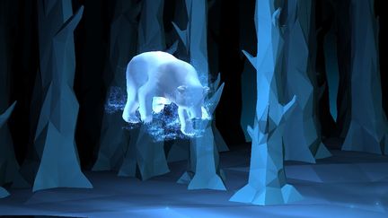 Capture d'écran du "Patronus" de l'auteure de cet article, le 22 septembre 2016. (POTTERMORE / FRANCEINFO)