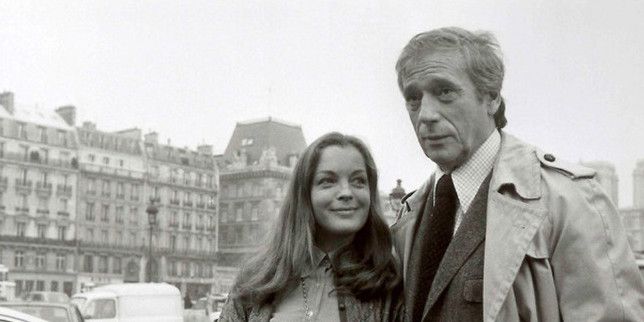 Yves Montand et Romy Schneider, l'une des photos de l'exposition de Costa-Gavras
 (Costa Photo)