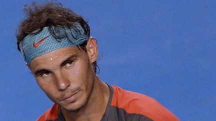 Rafael Nadal, dubitatif (MAL FAIRCLOUGH / AFP)