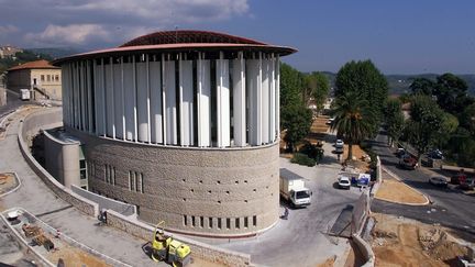 Vue du palais de justice de Grasse, en 1999. (PATRICE LAPOIRIE / AFP)