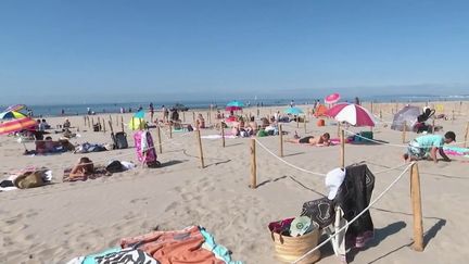 Déconfinement : déjà l'affluence sur les plages de la Grande-Motte