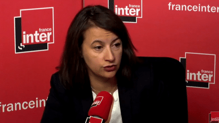 L'ancienne ministre du Logement Cécile Duflot était l'invitée de France Inter, le 29 novembre 2017. (CAPTURE ECRAN/FRANCE INTER)